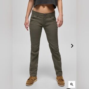 Prana Women’s Halle Straight Pant- Slate Green Size 6 SHORT 28”